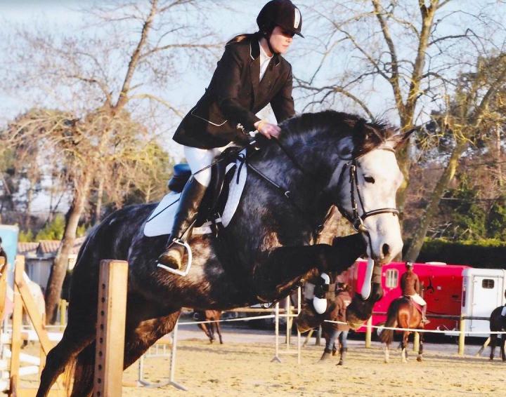 Concours d'équitation Le Temple
