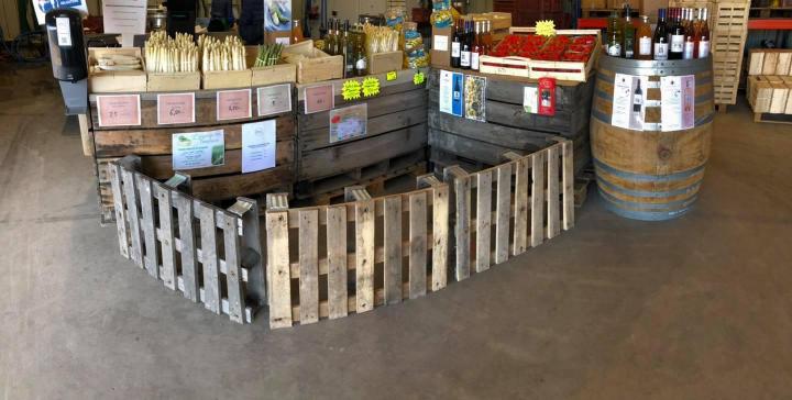 Production et vente d'asperges Le Temple